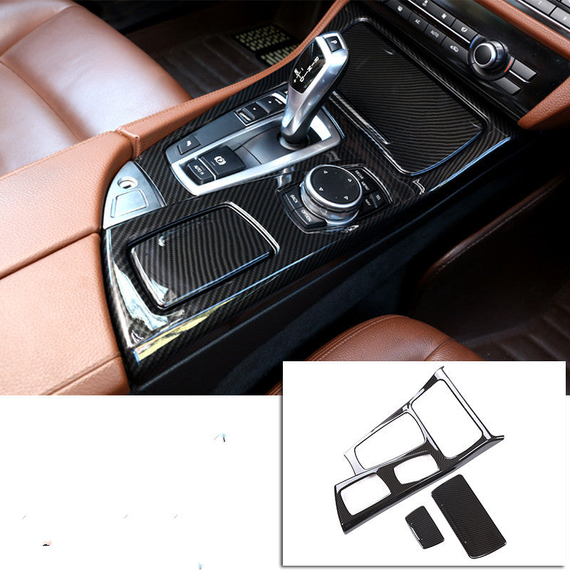 BMW 5 Series Modified Interior Control Panel Stickers